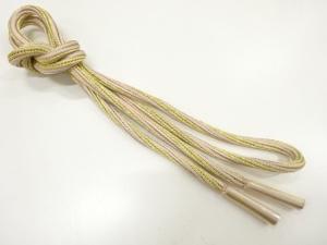 未使用品　正絹　手組帯締め